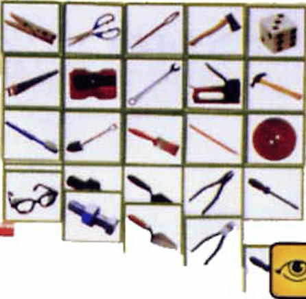 LL079 Matching Game Household Objects