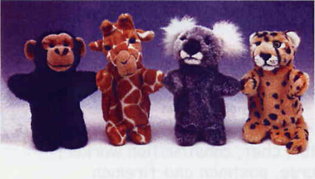 I030 Wild Animal Puppets