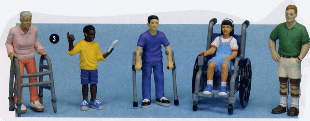 I037 Set of Play People
