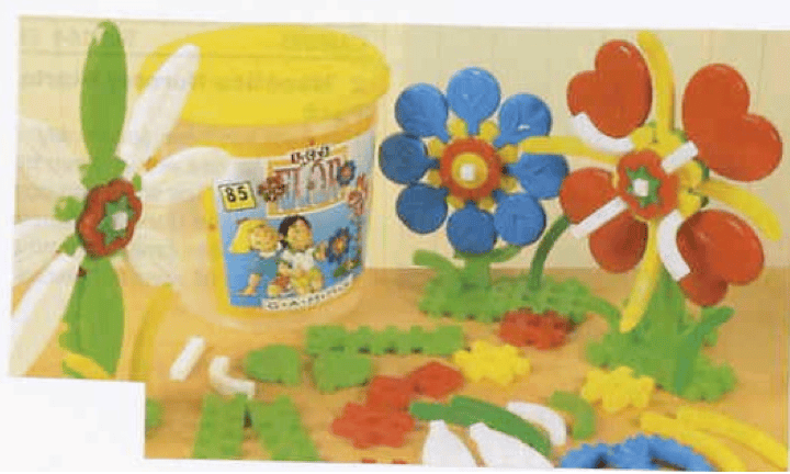 I054 Flower Plastic Construction