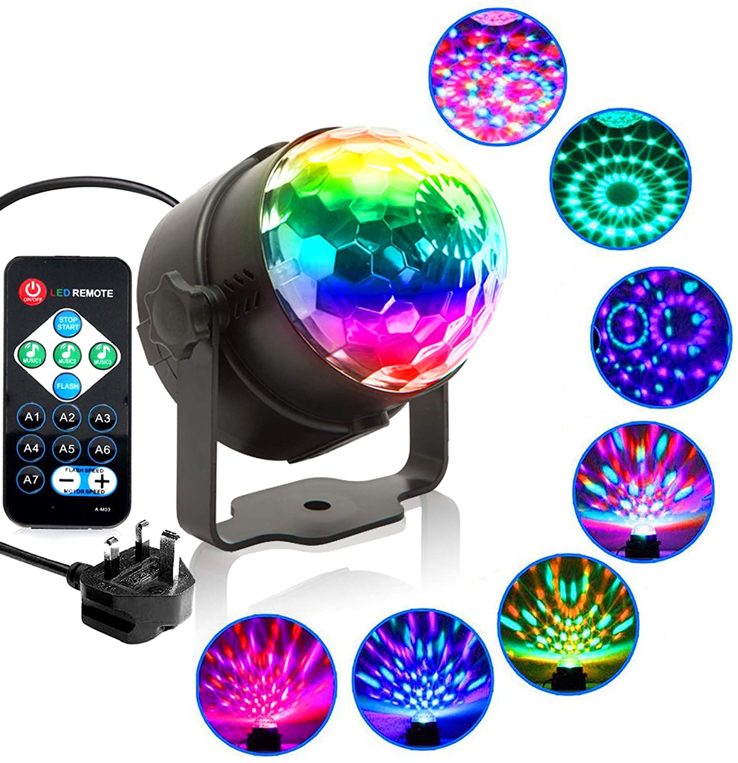 S056 Flashing Disco Lights